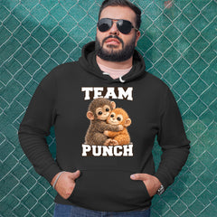 Team Punch Panchi-kun Monkey Adult Hoodie Sweatshirt 