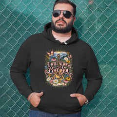 I Will Always Love You Dolly Adult Hoodie Sweatshirt 