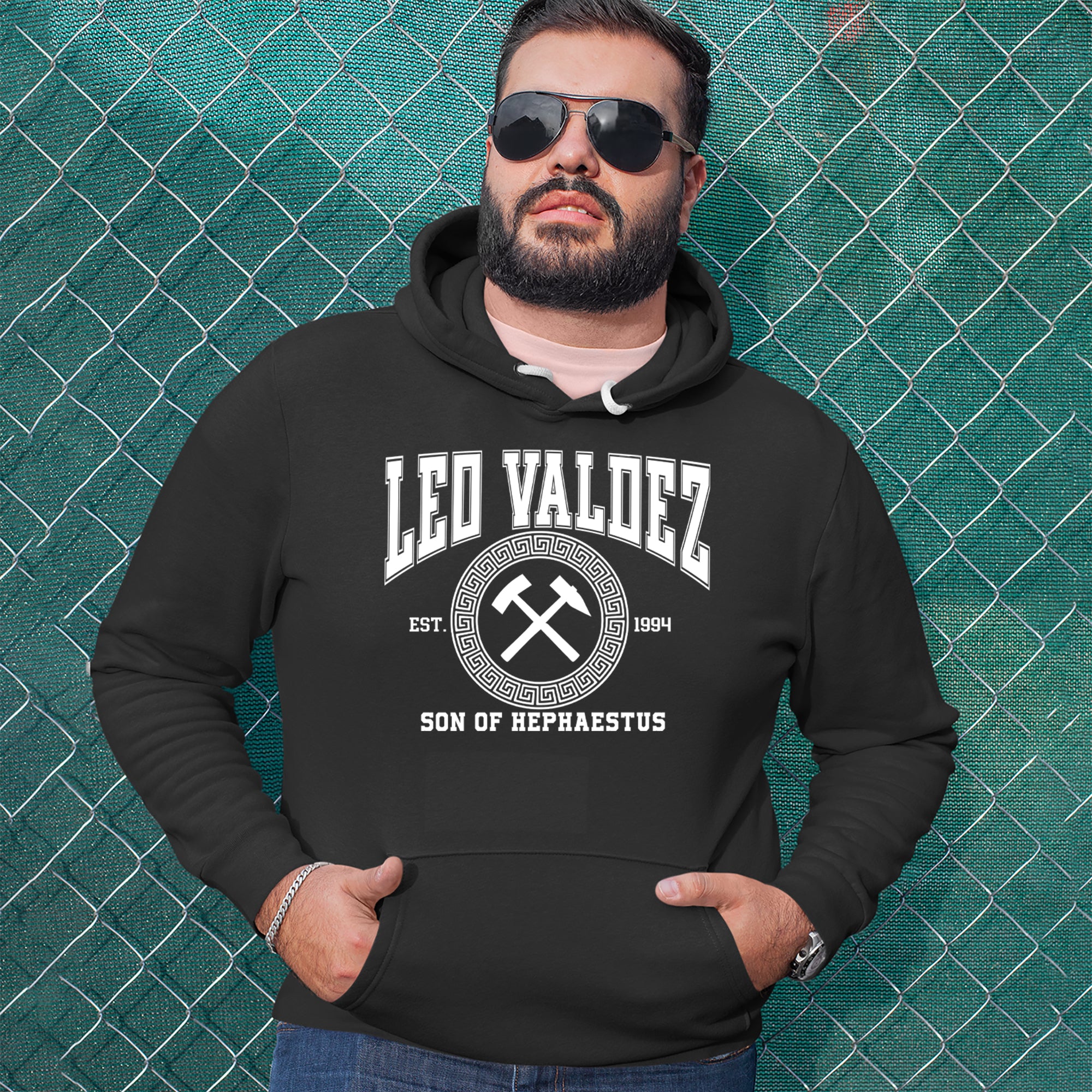 Leo Valdez Son of Hephaestus Forge Master Adult Hoodie Sweatshirt 