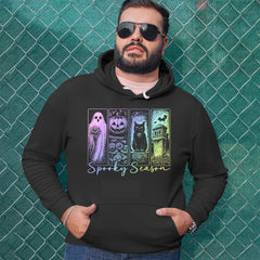 Spooky Season Cute Pastel Halloween Design Adult Hoodie Sweatshirt 