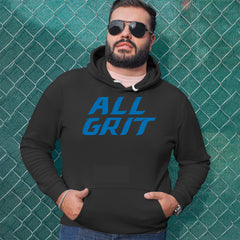 All Grit Detroit Football Adult Hoodie Sweatshirt 