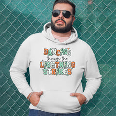 Dancing Through The Lightning Strikes Adult Hoodie Sweatshirt