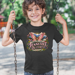Forever Our Tennessee Butterfly Dolly Youth T-shirt 