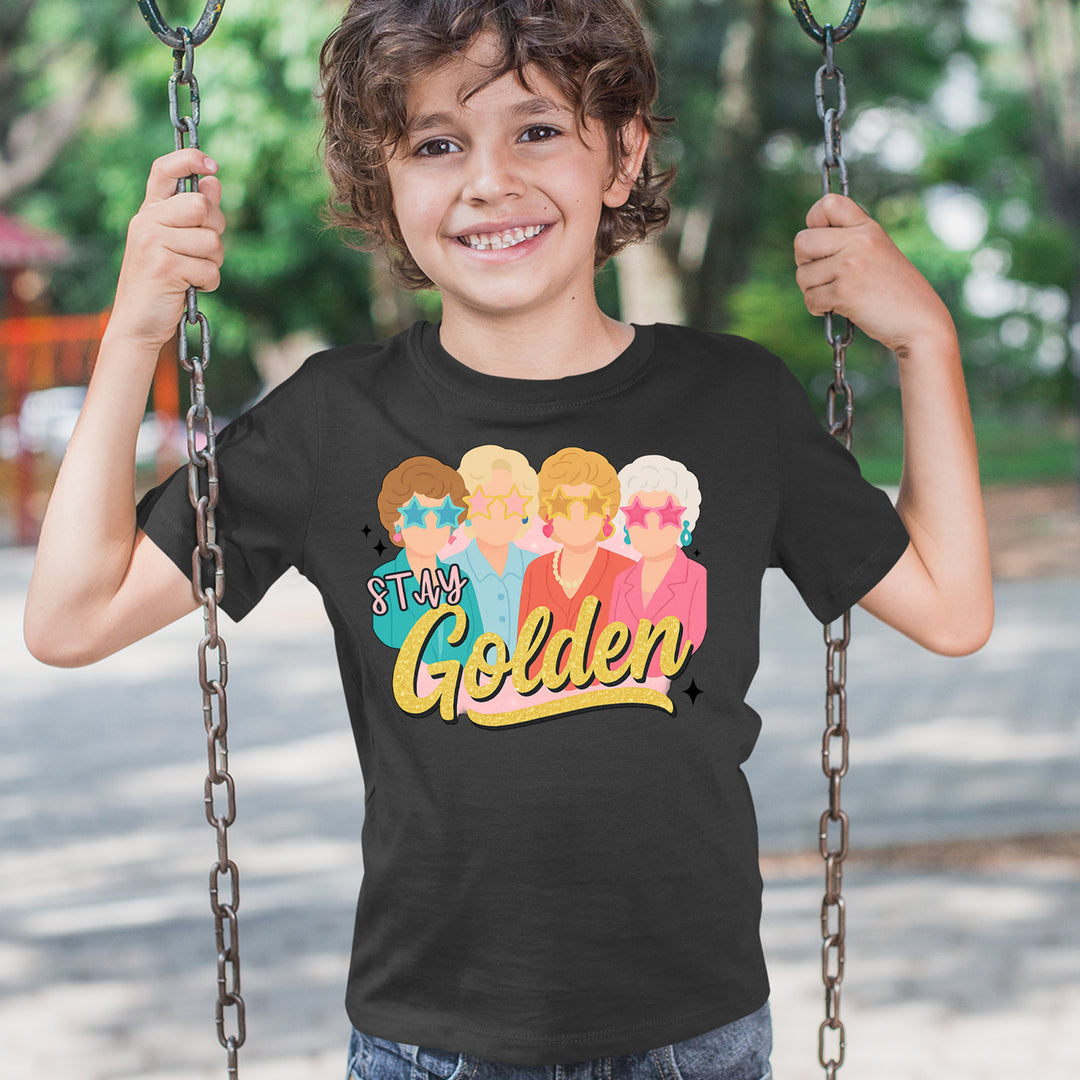 Stay Golden Girls Retro Youth T-shirt 