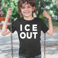 Ice Out Protest Youth T-shirt 