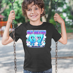 67 Six Seven Meme Kawaii Cloud Youth T-shirt 