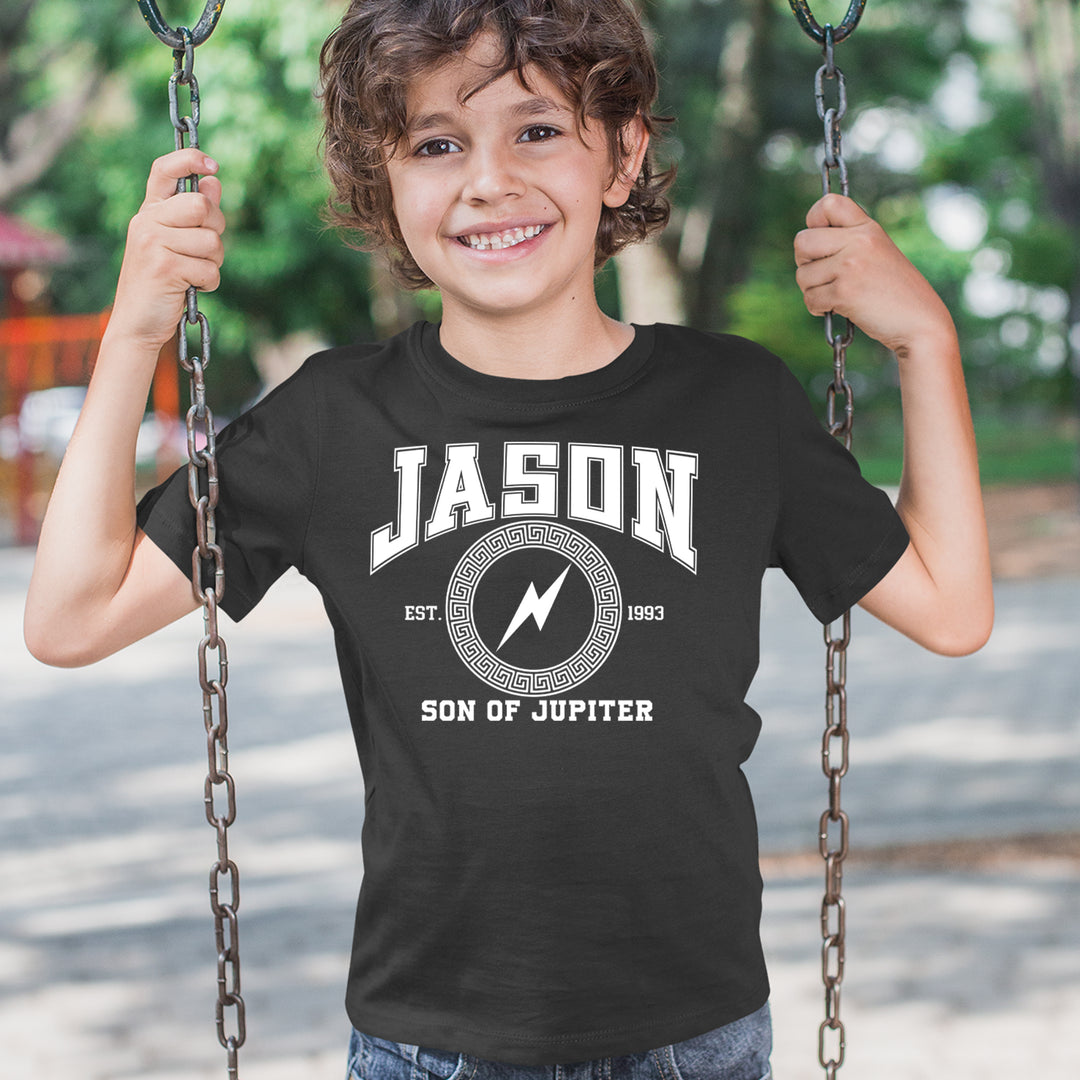 Jason Son of Jupiter Storm Bringer Youth T-shirt 