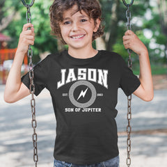 Jason Son of Jupiter Storm Bringer Youth T-shirt 