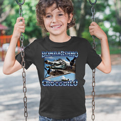Bombardino Crocodilo Brainrot Youth T-shirt 