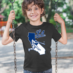 Los Angeles Baseball Batter Up Youth T-shirt 