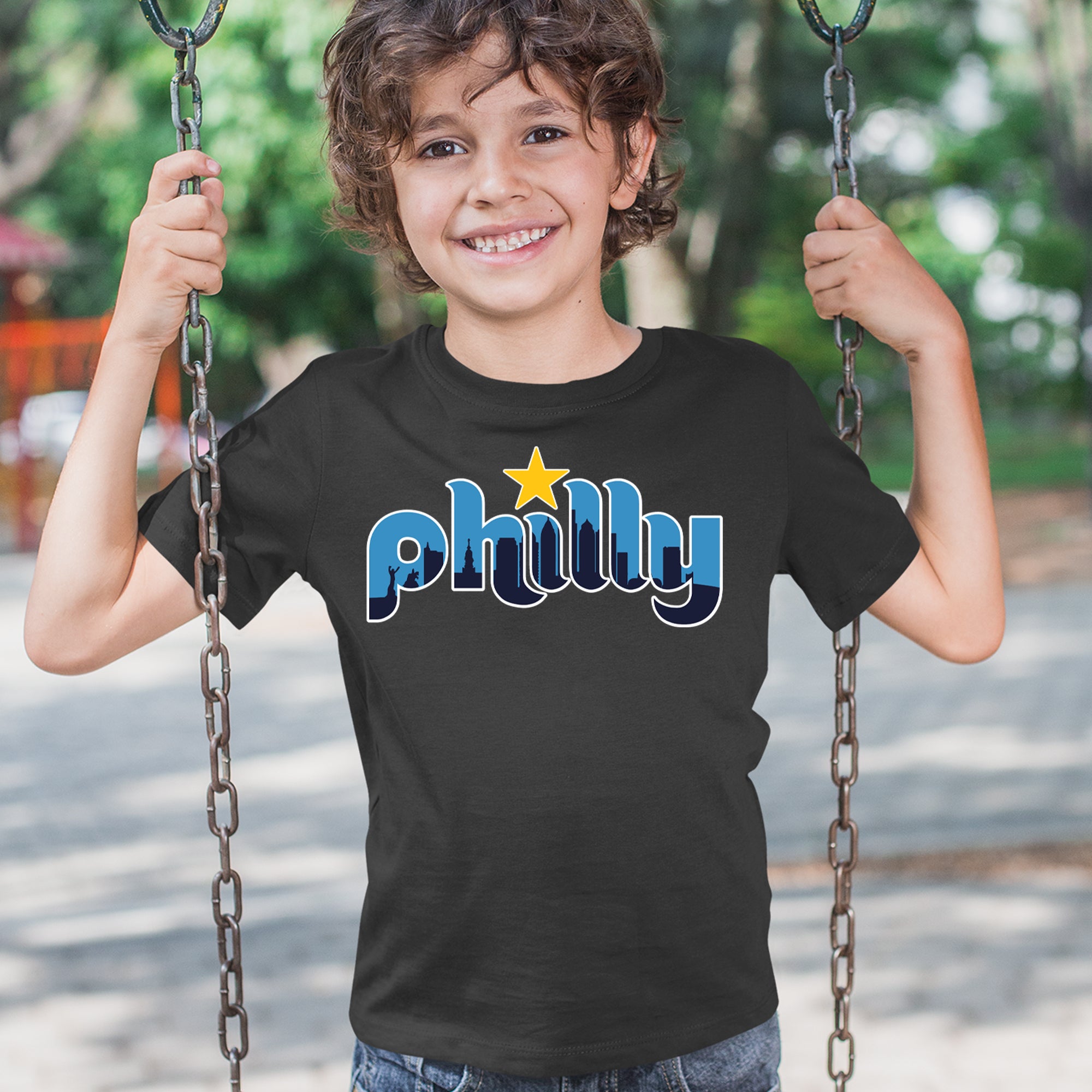 Skyline Philly Philadelphia Youth T-shirt 