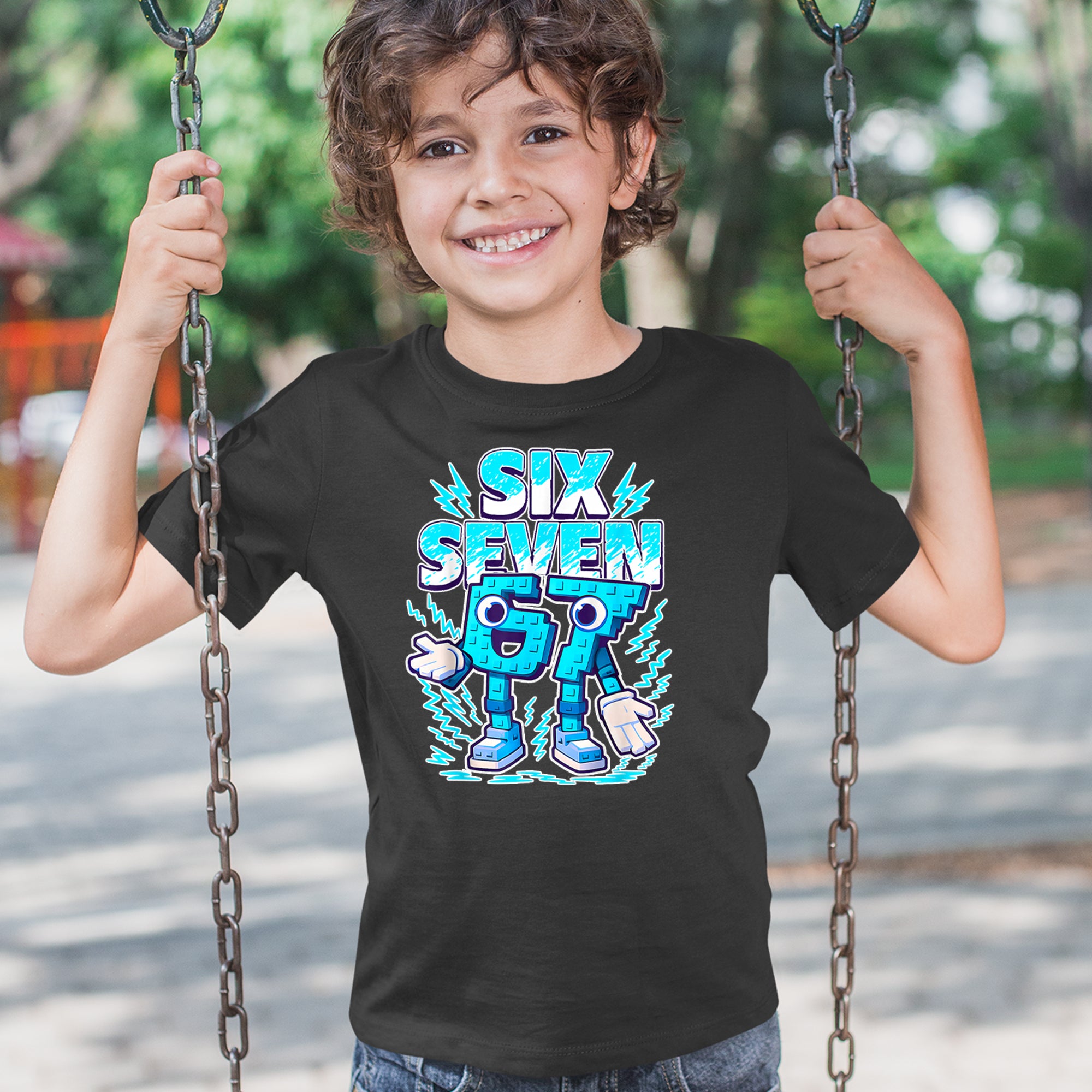 67 Brainrot Meme Slang Youth T-shirt 