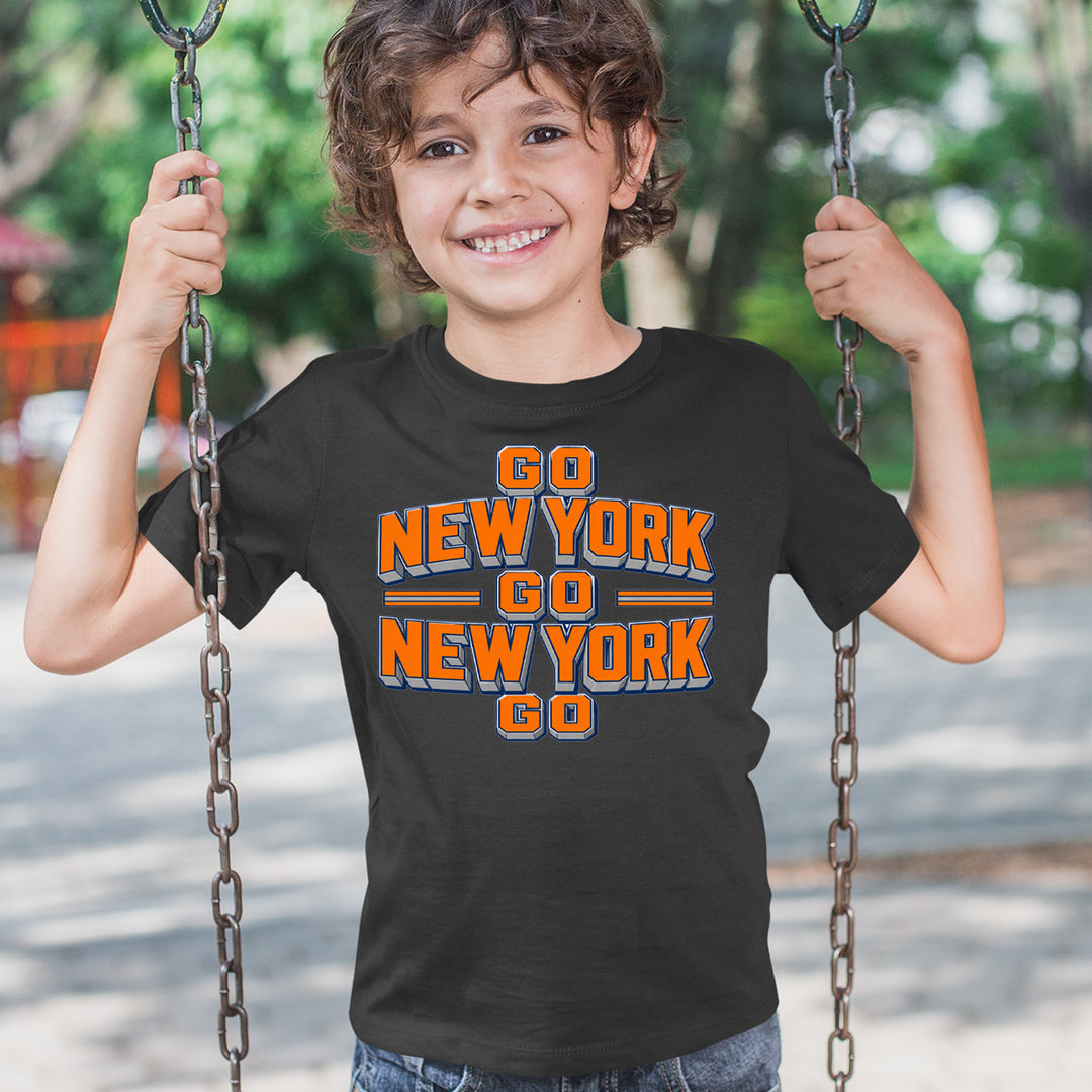 Go New York Go Basketball Youth T-shirt 