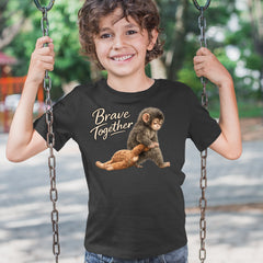 Punch Brave Together Stuffed Animal Youth T-shirt 