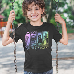 Spooky Season Cute Pastel Halloween Design Youth T-shirt 