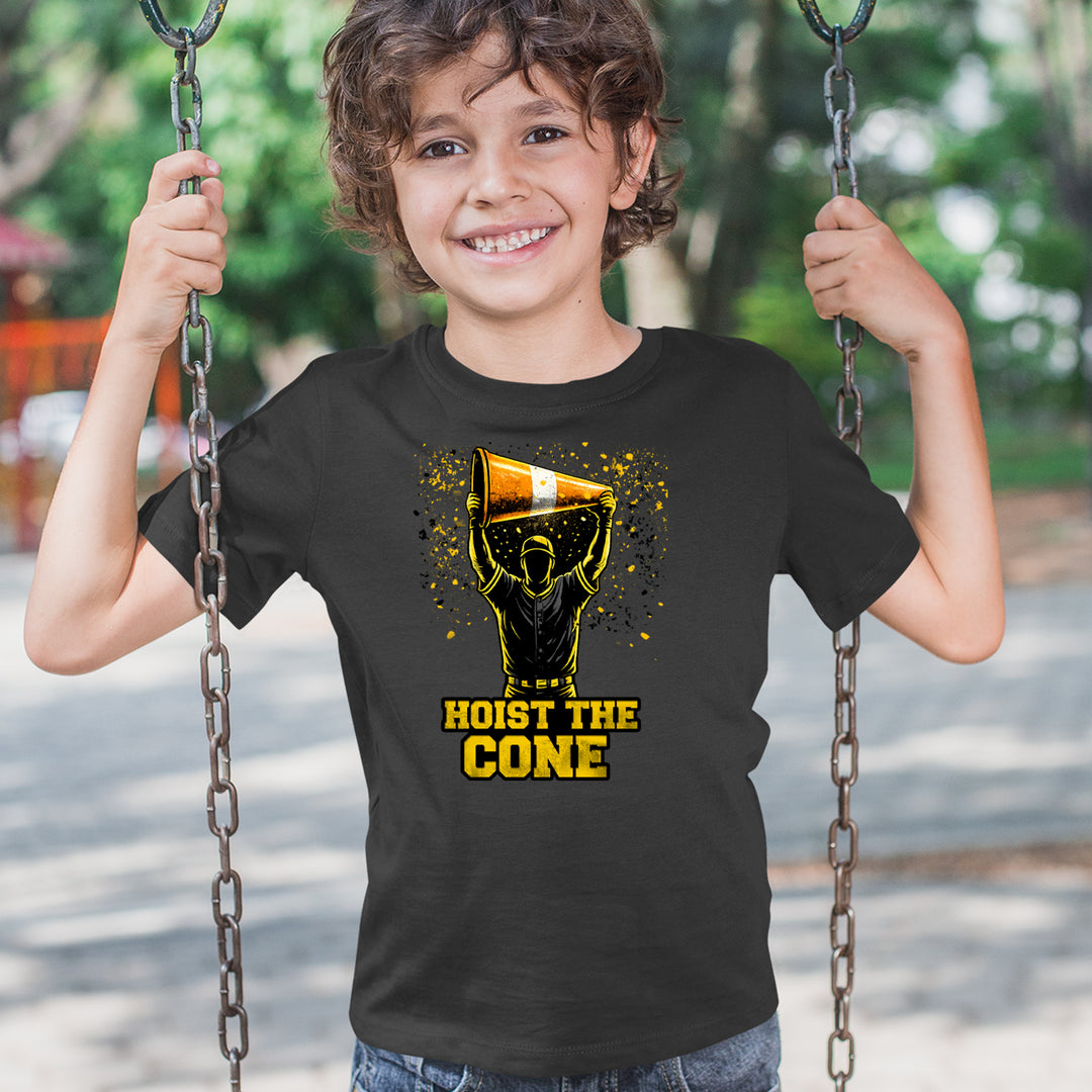 Hoist The Cone Pittsburgh Pride Youth T-shirt 