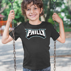 Philly Bold Block Throwback Youth T-shirt 