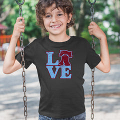 Love Philly Liberty Bell Youth T-shirt 