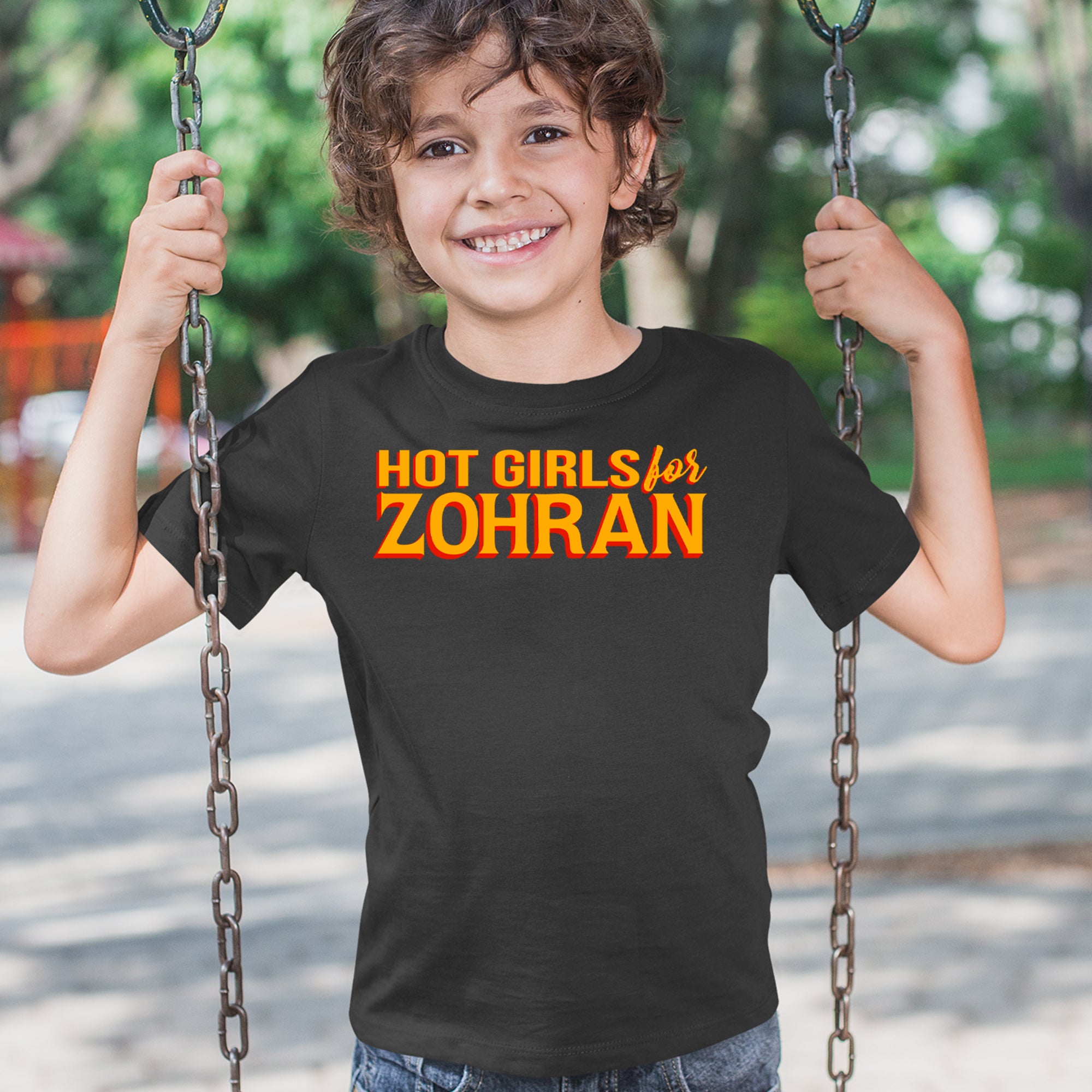 Hot Girls for Zohran Meme Youth T-shirt 