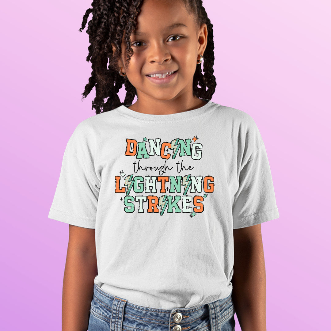Dancing Through The Lightning Strikes Youth T-shirt