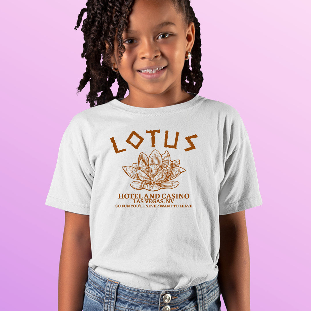 Lotus Hotel and Casino Youth T-shirt 