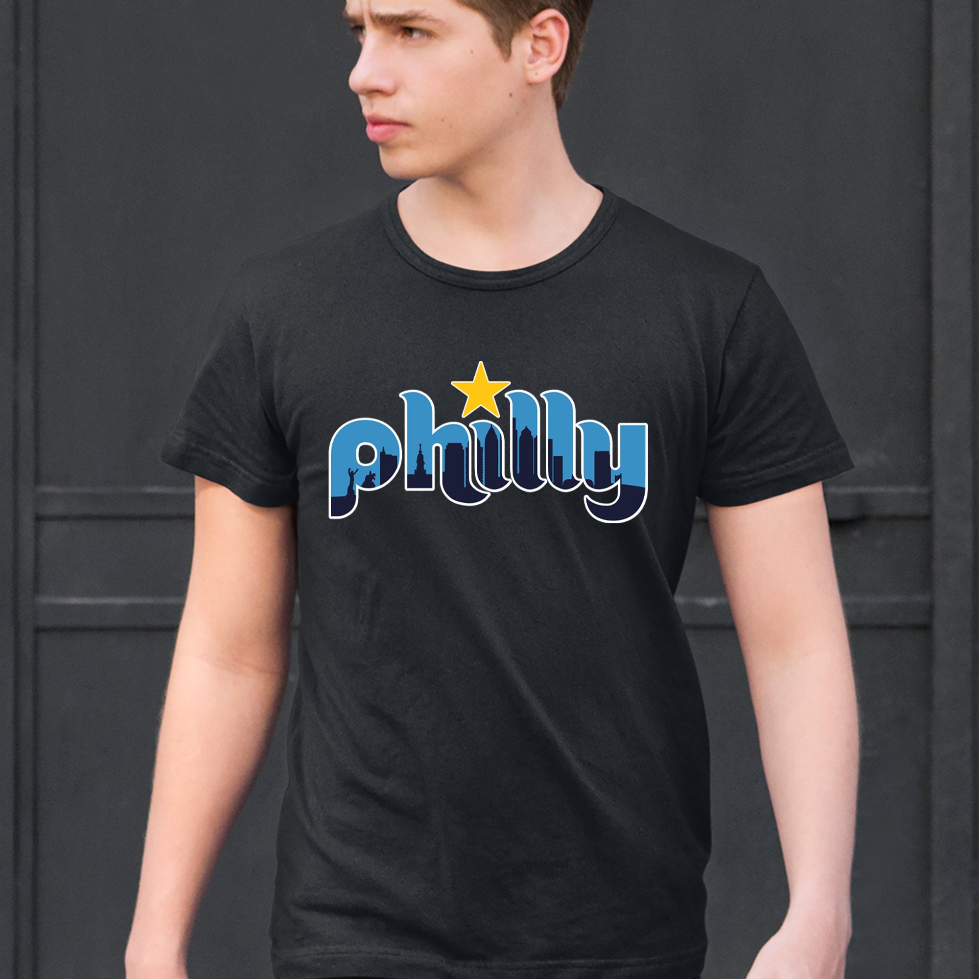 Skyline Philly Philadelphia Men's T-shirt 