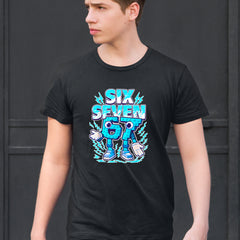 67 Brainrot Meme Slang Mens T-shirt 