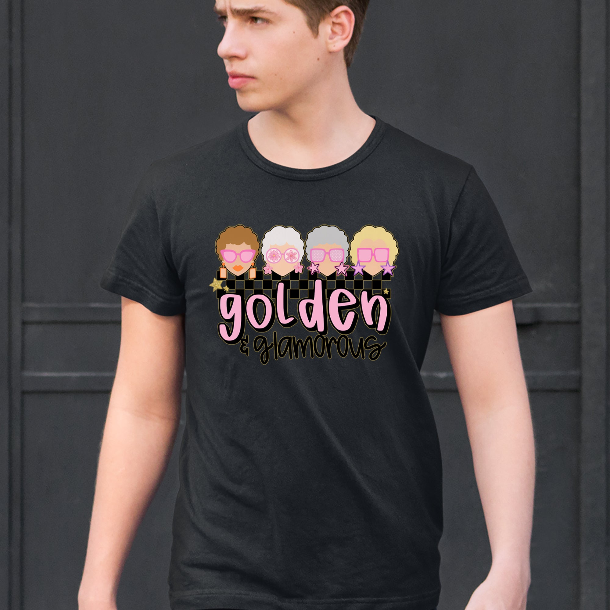 Golden And Glamorous Golden Girls Men's T-shirt 