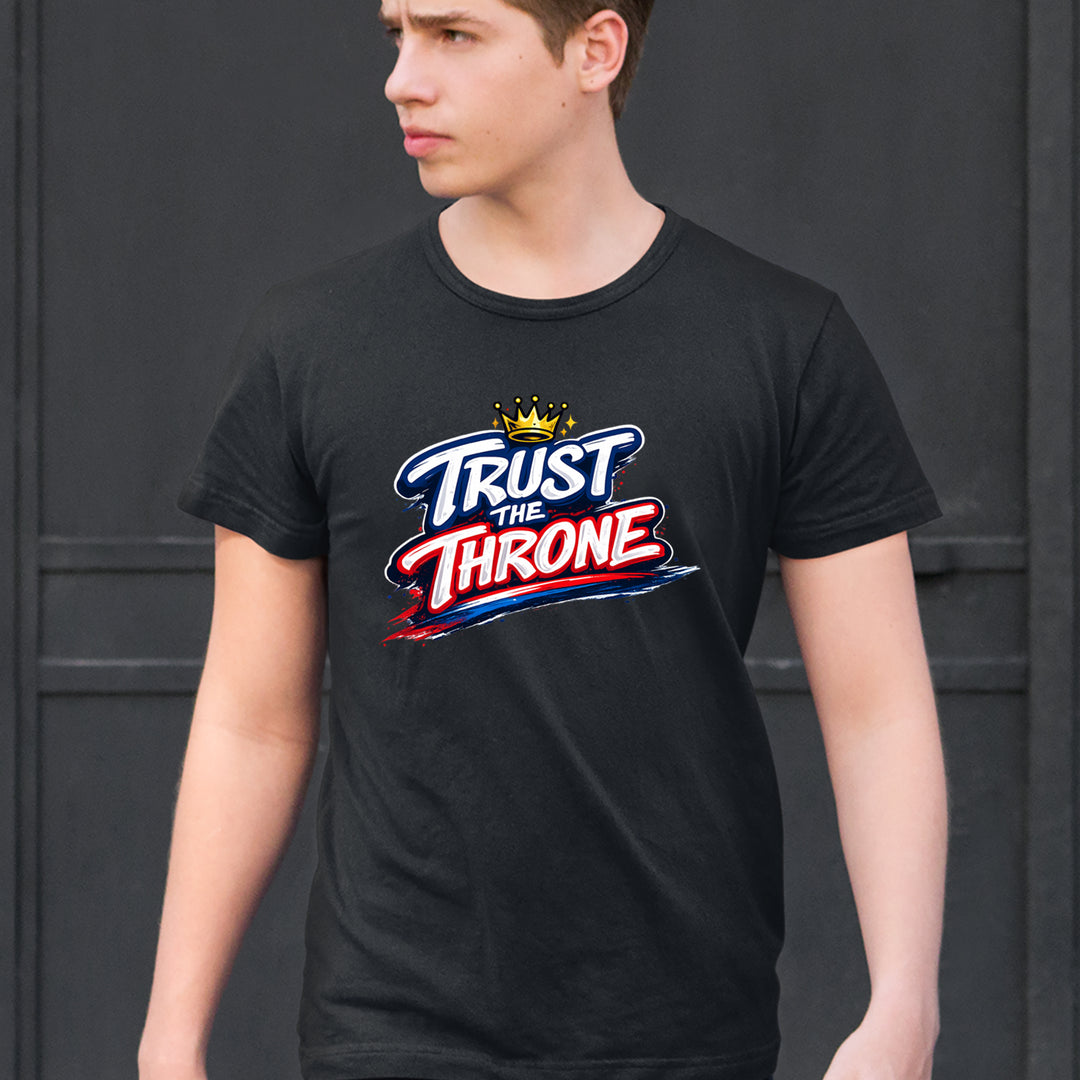 Trust The Throne Crown Philly Hoops Mens T-shirt 