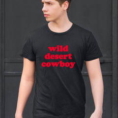 Wild Desert Cowboy Country Mens T-shirt 