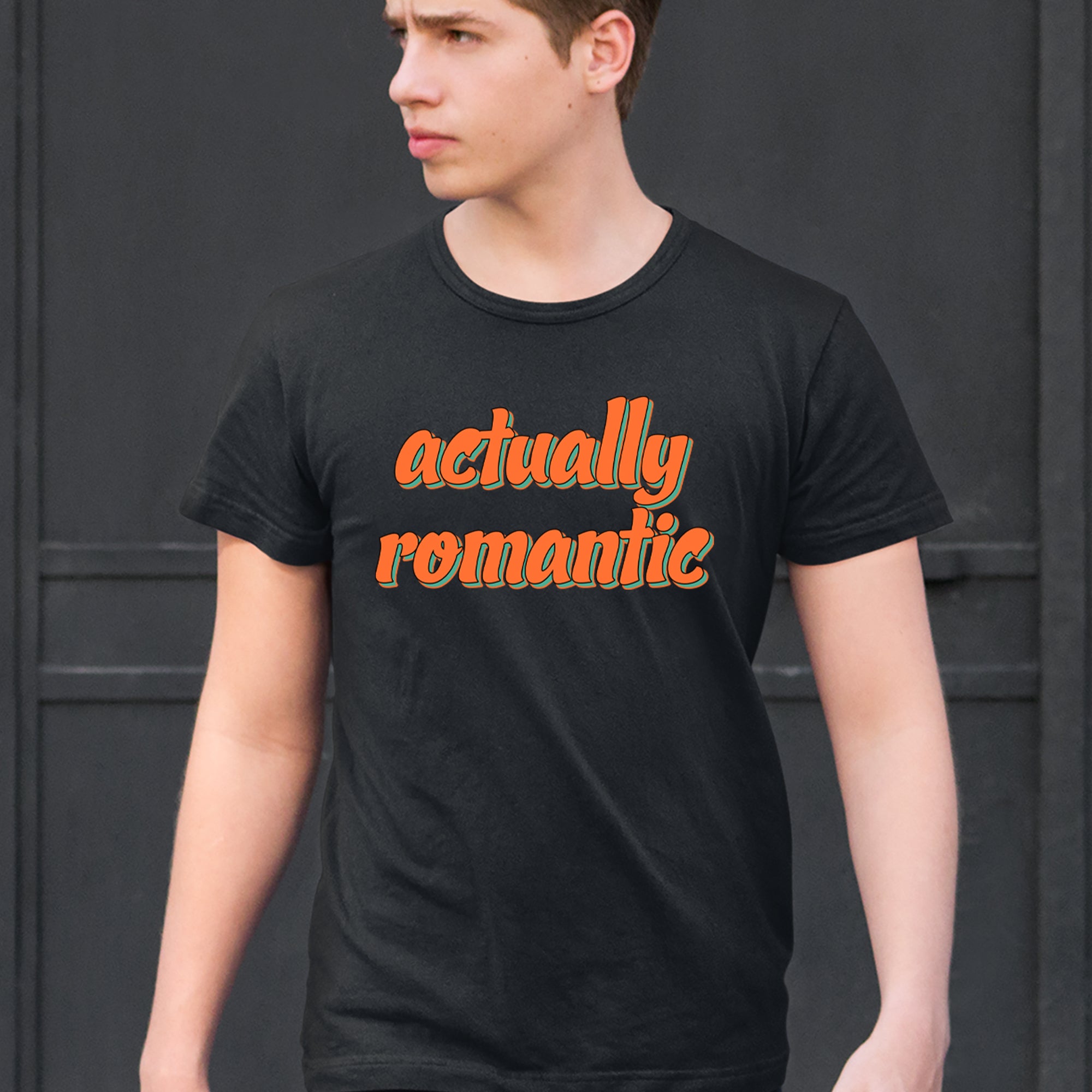 Actually Romantic Mens T-shirt 