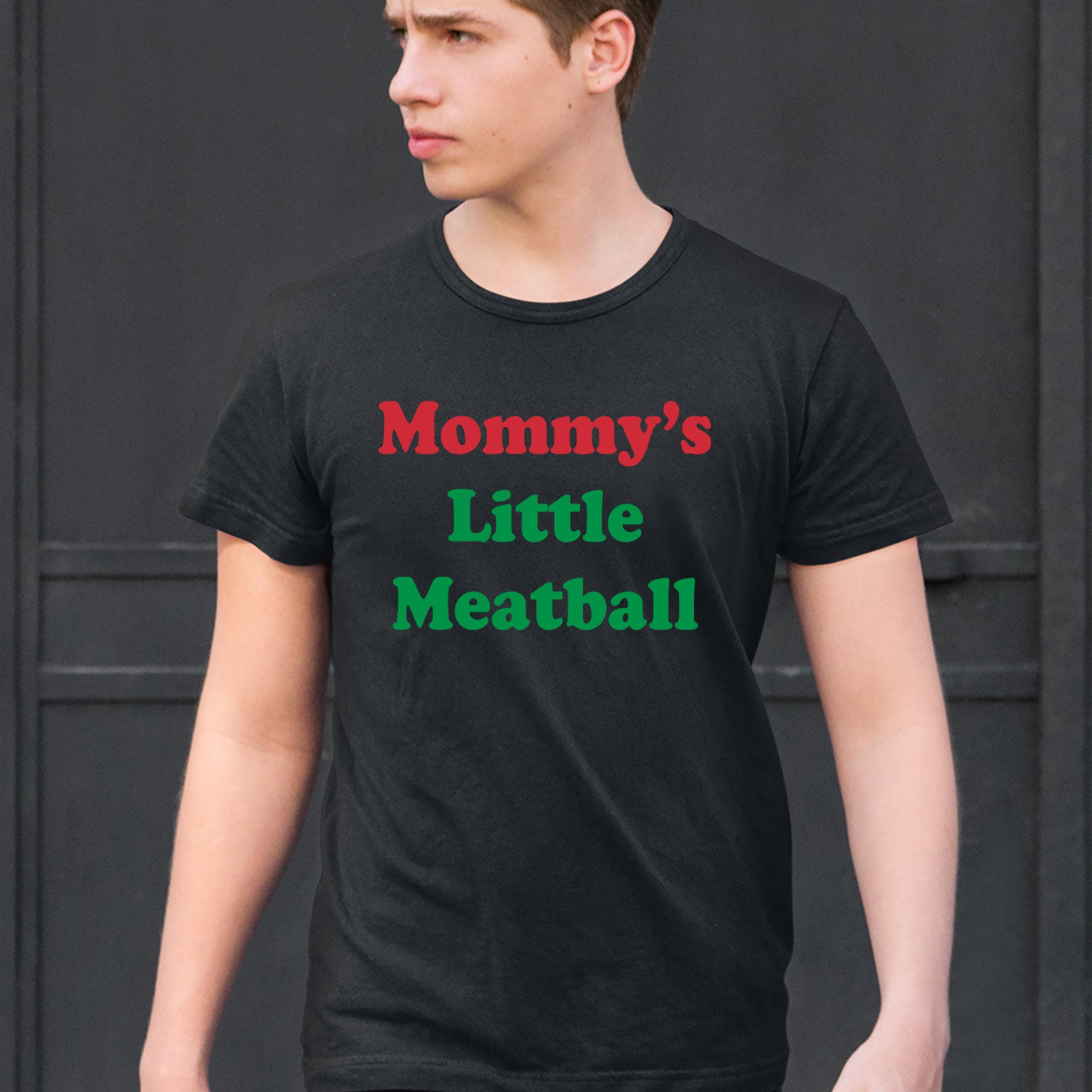 Mommy's Little Meatball Love Island Men's T-shirt 