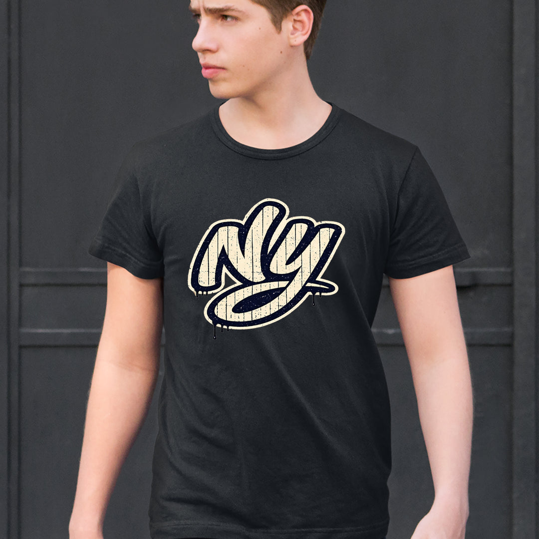 NYC New York City Grunge Street Mens T-shirt 