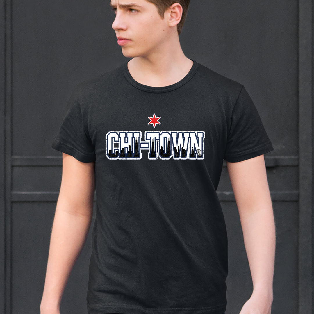 Chicago Chi-Town City Pride Mens T-shirt 