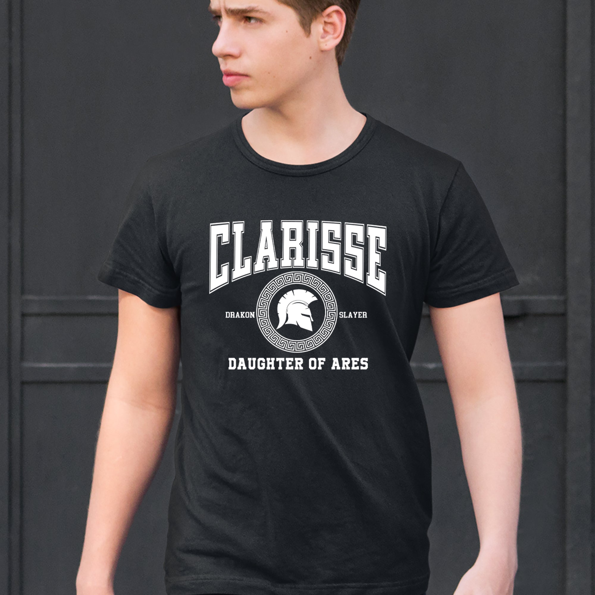 Clarisse Daughter of Ares Battle Ready Mens T-shirt 
