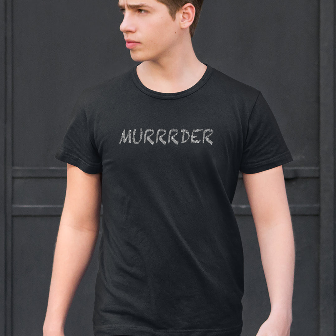 Murrrder Glitter Traitor Mens T-shirt 