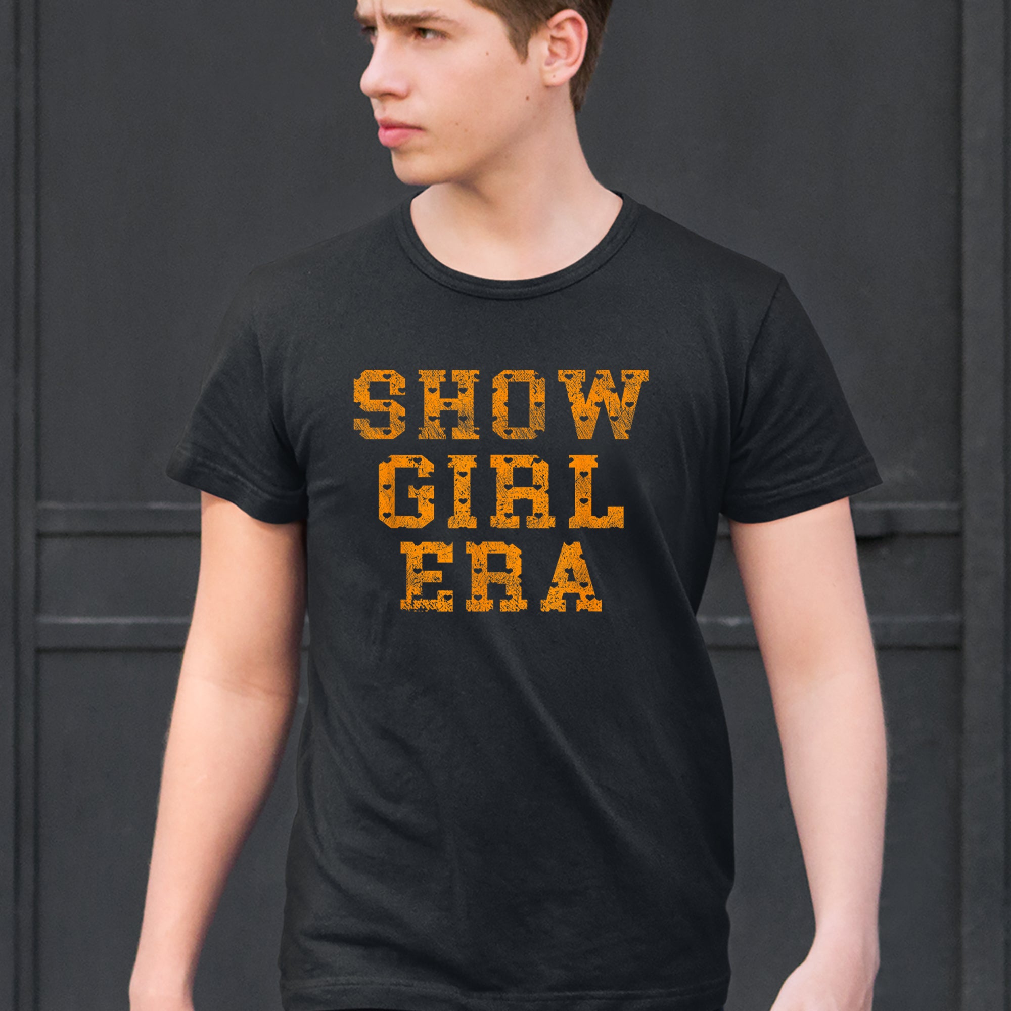 Vintage Showgirl Era Heart Mens T-shirt 