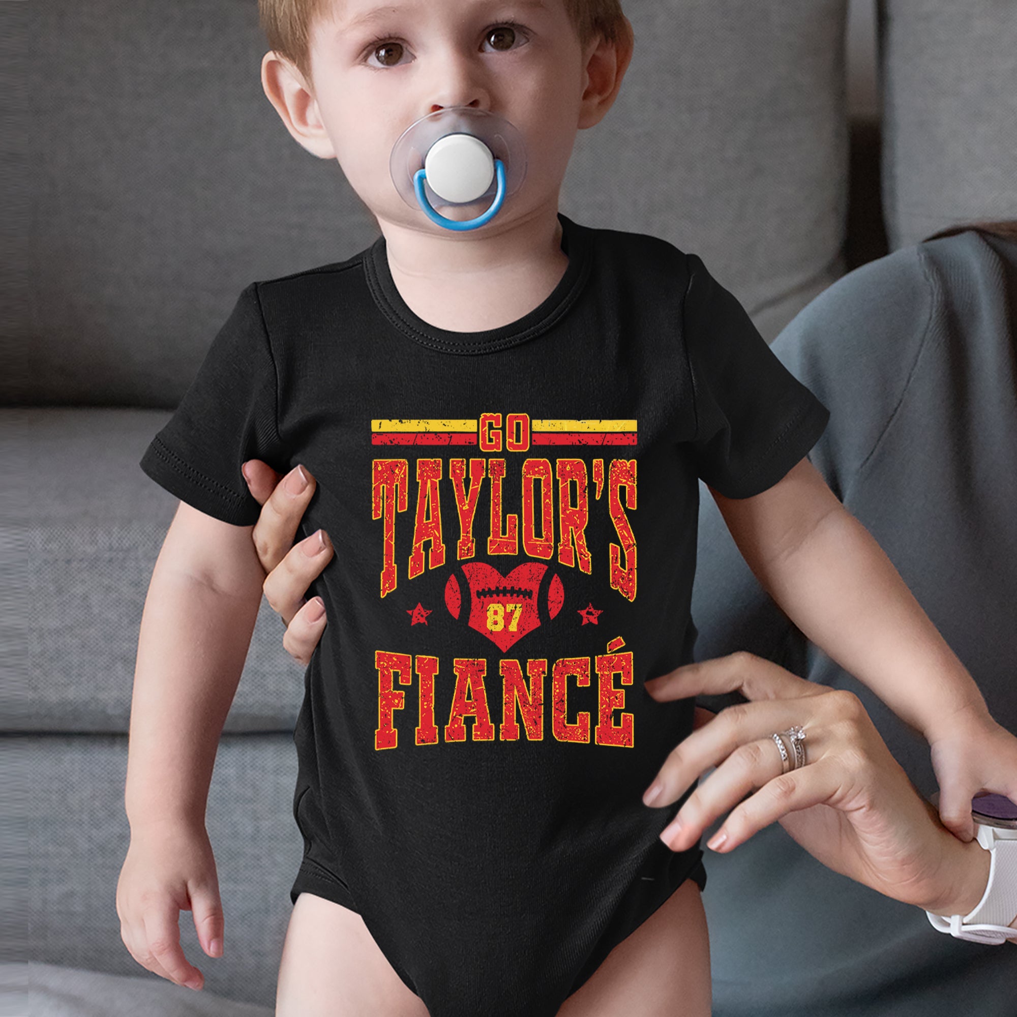 Go Taylor's Fiancé Engagement Game Day Infant One-Piece Romper Bodysuit Or Toddler T-shirt 
