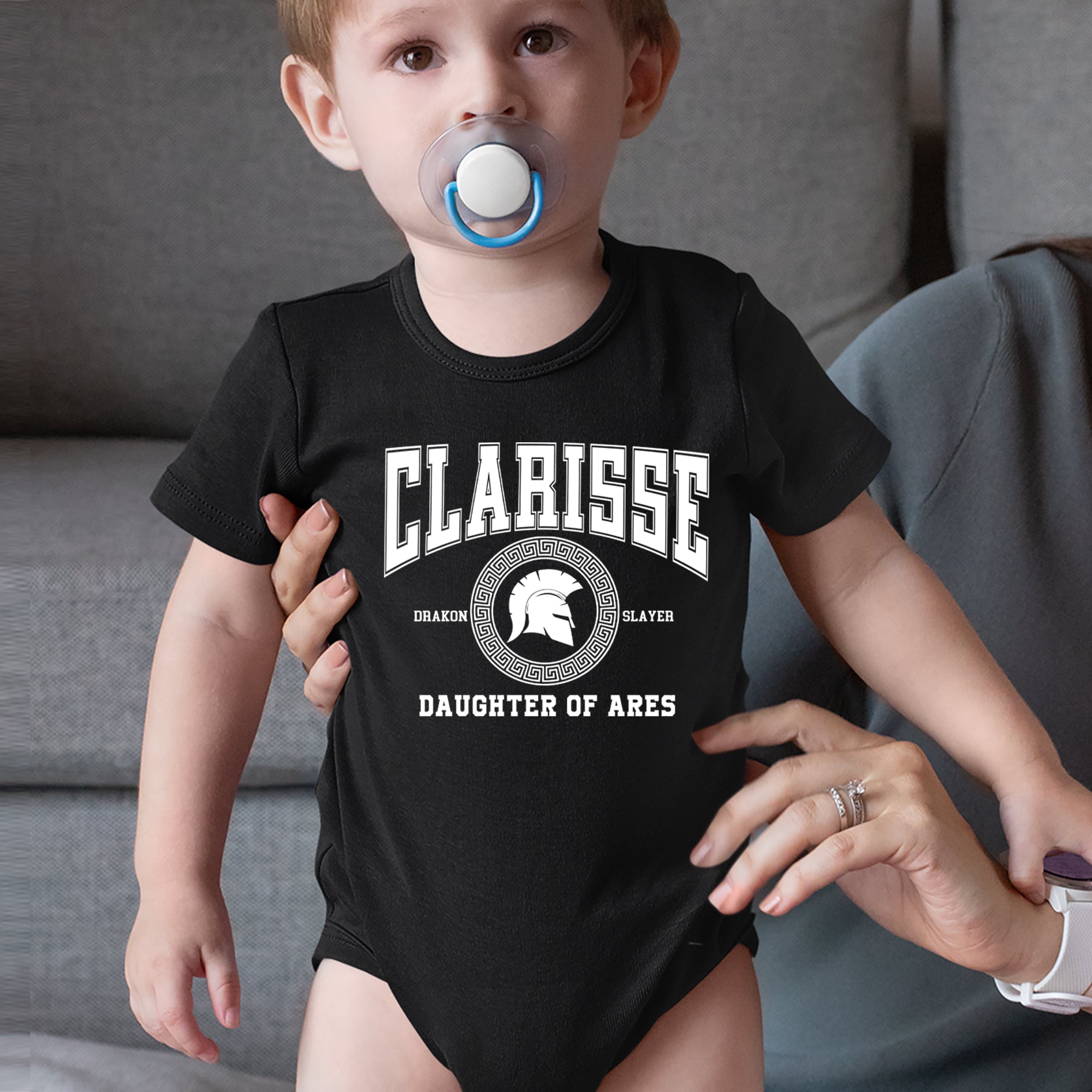 Clarisse Daughter of Ares Battle Ready Infant One-Piece Romper Bodysuit Or Toddler T-shirt 