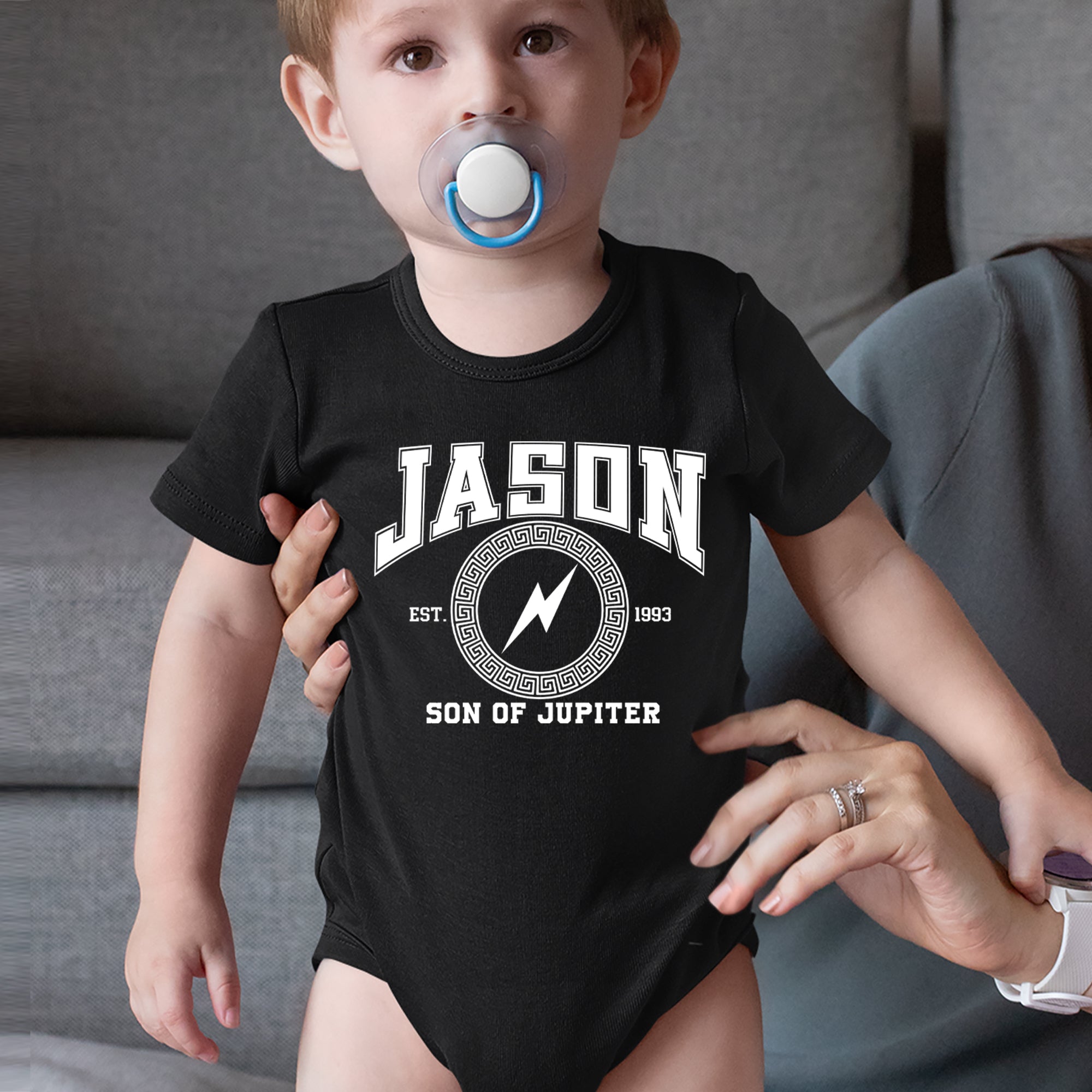Jason Son of Jupiter Storm Bringer Infant One-Piece Romper Bodysuit Or Toddler T-shirt 