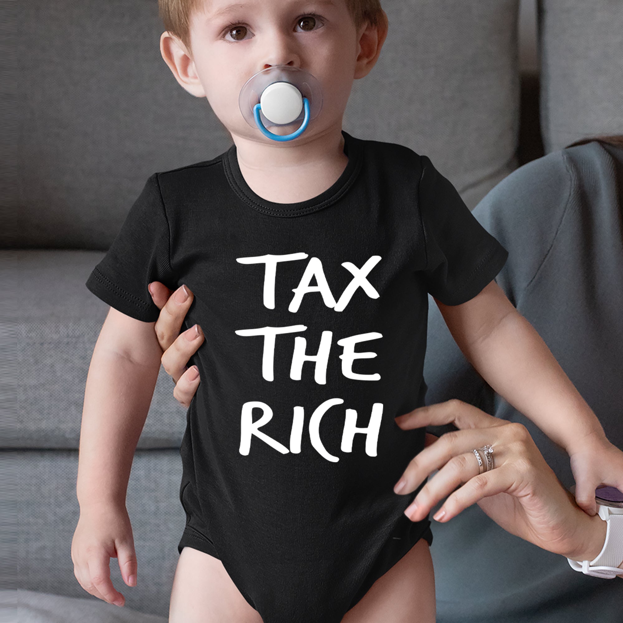 Tax the Rich Protest Wealth Inequality Infant One-Piece Romper Bodysuit Or Toddler T-shirt 