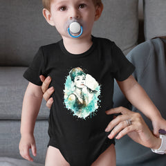 Mrs. Herpburn Iconic Watercolors Infant One-Piece Romper Bodysuit Or Toddler T-shirt 