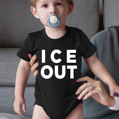 Ice Out Protest Infant One-Piece Romper Bodysuit Or Toddler T-shirt 