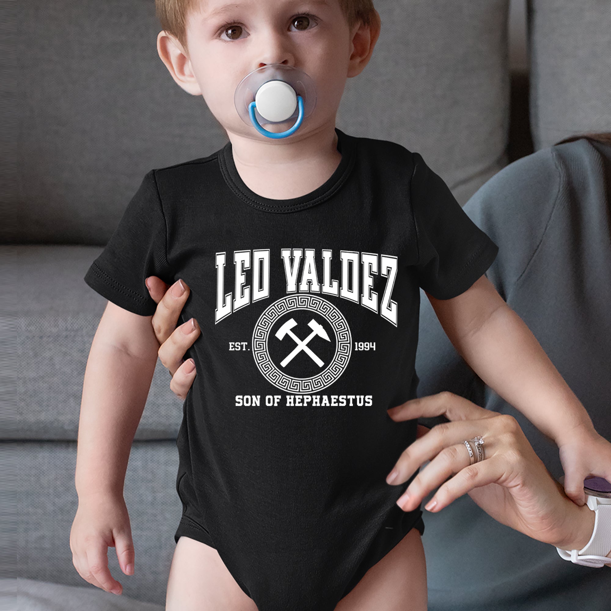 Leo Valdez Son of Hephaestus Forge Master Infant One-Piece Romper Bodysuit Or Toddler T-shirt 