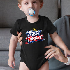 Trust The Throne Crown Philly Hoops Infant One-Piece Romper Bodysuit Or Toddler T-shirt 