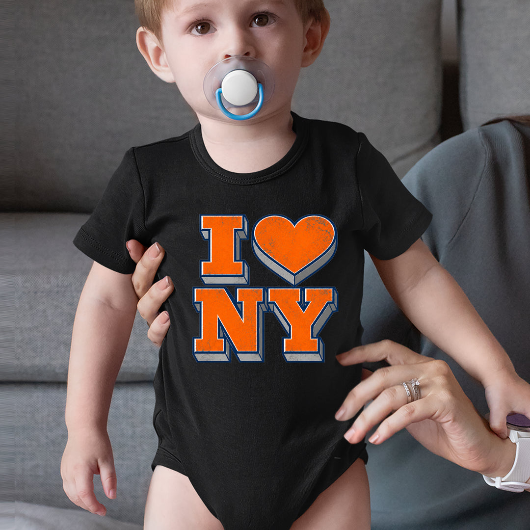 New York City Pride Heart Infant One-Piece Romper Bodysuit Or Toddler T-shirt 