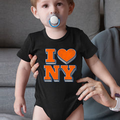 New York City Pride Heart Infant One-Piece Romper Bodysuit Or Toddler T-shirt 