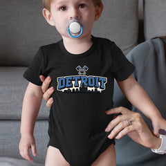 Detroit Motor City Retro Piston Infant One-Piece Romper Bodysuit Or Toddler T-shirt 