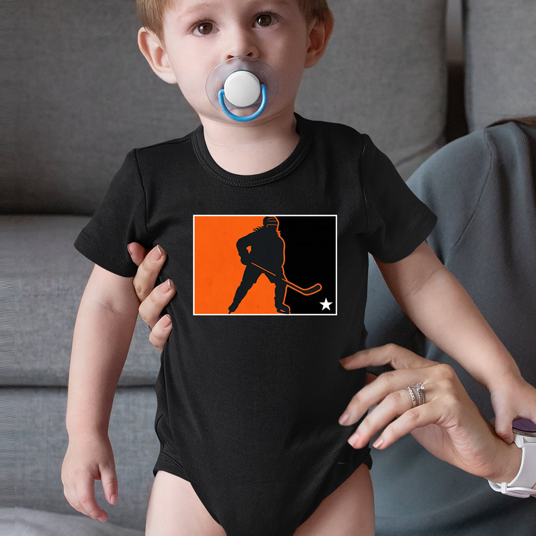 Hockey Enforcer Retro Vintage Infant One-Piece Romper Bodysuit Or Toddler T-shirt 