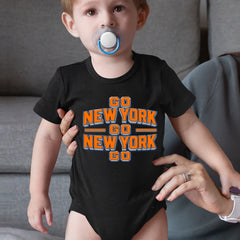 Go New York Go Basketball Infant One-Piece Romper Bodysuit Or Toddler T-shirt 